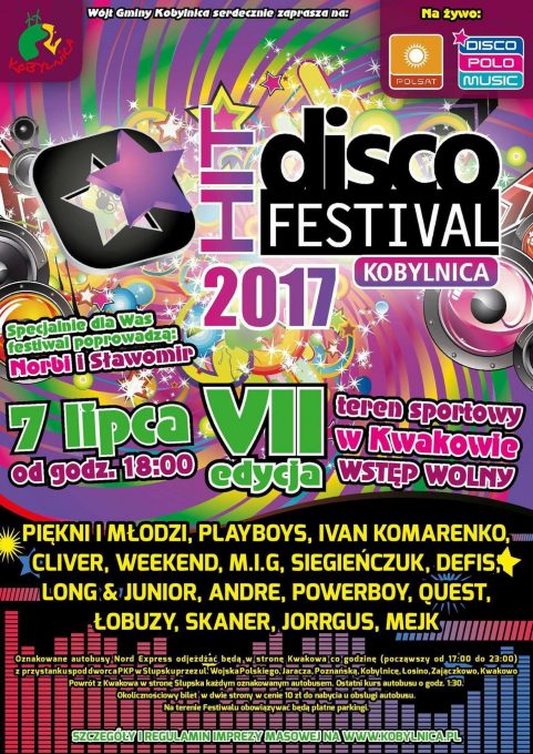 Disco Hit Festival Kobylnica 2017