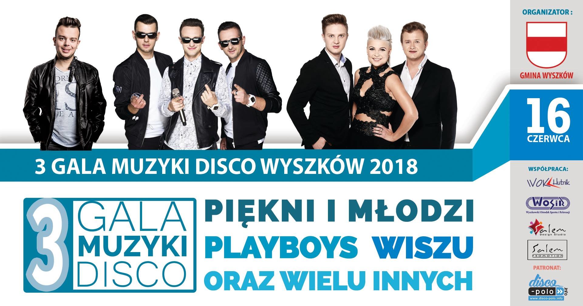  Gala Muzyki Disco – Wyszków 2018 - Zgłoś się do castingu