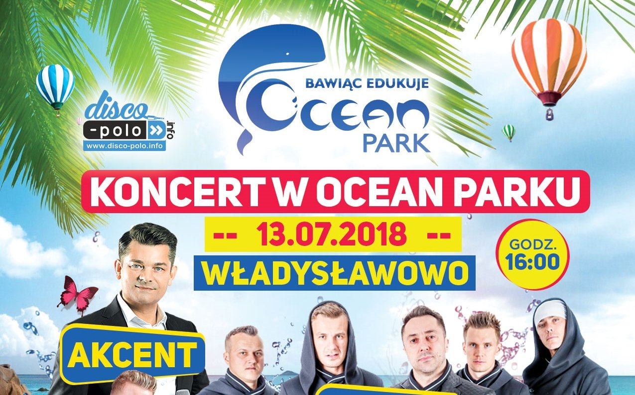 Już jutro Ocean Park we Władysławowie stolicą disco polo! Zagrają największe gwiazdy!