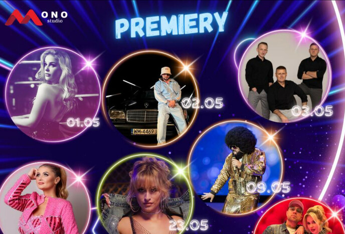 Premierowe Hity disco polo na kanale Mono Studio Records w Maju 2024!
