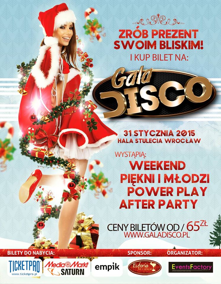Plakat Gala Disco