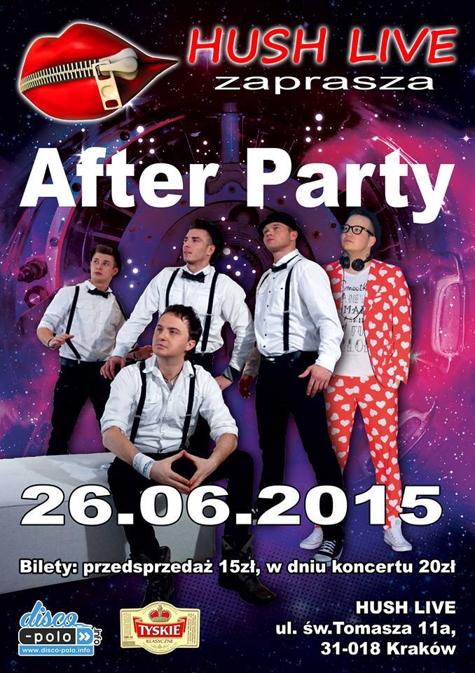 after party hush live