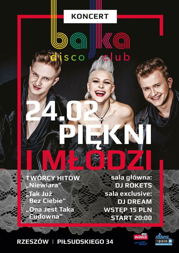 Bajka Rzeszów - 24 luty 2017 - Piękni i Młodzi