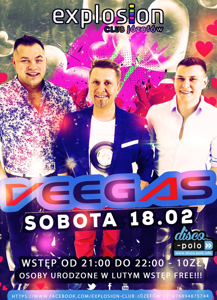 Explosion Club Józefów - 18 luty 2017 - Veegas