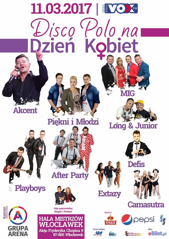 Gala Disco Polo - Włocławek 2017 już w ten weekend