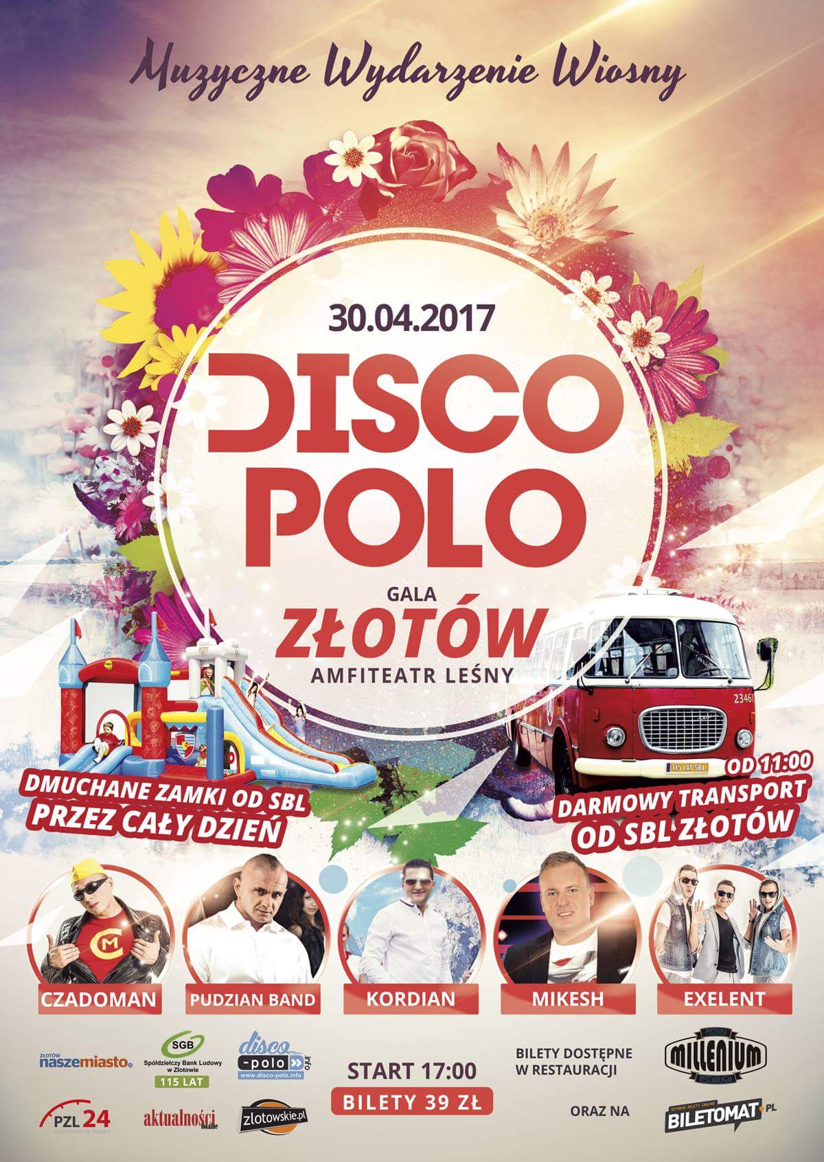 Złotowska Majówka 2017 Gala Disco Polo
