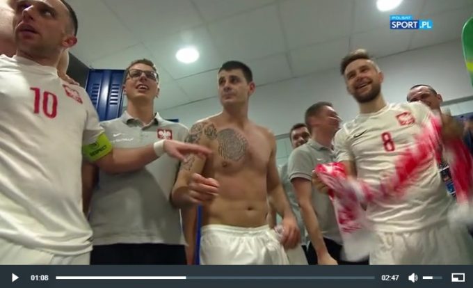 Piłkarze szaleli w rytm przeboju Zenka! Zobacz VIDEO