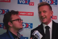 Bartek Padyasek na urodzinach Vox FM
