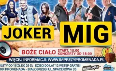 Mig, Weekend, Joker już 26 maja nad Jeziorem Zegrzyńskim