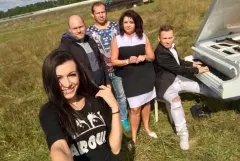 Kris Talisman po zdjęciach do klipu z... Magdą Durecką
