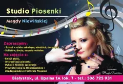 Polecamy studio piosenki Magdy Niewińskiej