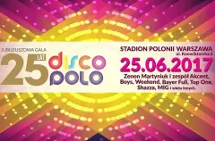 Jubileuszowa Gala 25 lat Disco Polo już 25 czerwca | Znamy listę wykonawców