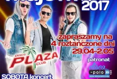 Majówka w Disco Plaza w Mielnie!