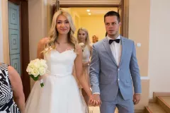Małgosia (Camasutra) i Mateusz promienieją! Młodzi obchodzą bawełnianą rocznicę ślubu.