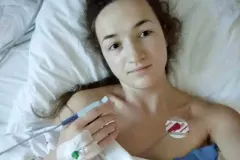 Angelika trafiła do szpitala! - "jestem już po operacji kolanka"! 