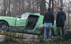 Patryk Pegza(After Party) miał problem! Odpadło mu koło ze sportowego auta! | VIDEO