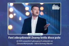Fani zdecydowali! Znamy króla disco polo! Zenek pokonał Sławomira!