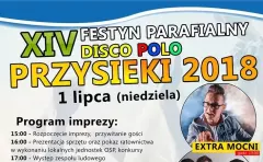 W najbliższą niedzielę Festyn Parafialny w Przysiekach z gwiazdami disco polo!