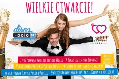Zapraszamy  do nowej dyskoteki Wesele w Łebie!