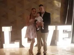 Cudowna para! Mariusz z After Party z żoną i dzieckiem!