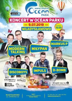 Światowe hity oraz gwiazdy disco polo we Władysławowie!