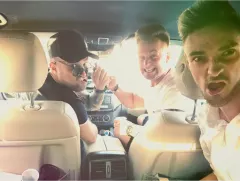Zespół disco polo bez granic! Zrobili grubą imprezę na przypadkowej stacji benzynowej! 