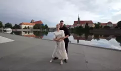 Pierwszy taniec w rytmie hitu disco polo! VIDEO tej pary podbija sieć!