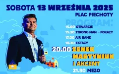 355. urodziny Góry Kalwarii z koncertem Zenka Martyniuka i zespołu Extazy na Placu Piechoty