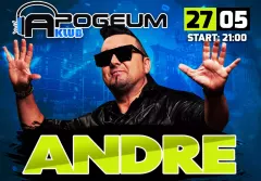 Andre wystąpi w klubie Apogeum! Już 27 maja! To będzie epicka impreza disco polo