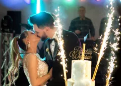 Bajkowy Ślub gwiazdy disco polo Agnieszki Niewęgłowskiej i Macieja Wrzoska! Zobaczcie przepiękny film ze ślubu i wesela!