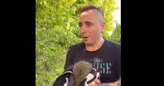 Czadoman uratował jeża podczas spaceru, nagranie podbija internet