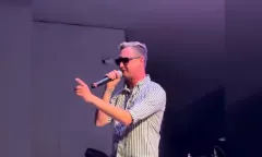 Damian Gwiazdowski i Spontan na scenie amfiteatru w Sochaczewie (VIDEO)