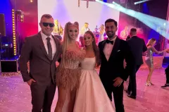 Dawid Narożny i jego żona zagrali na weselu u znanej projektantki! Co zdradziła na temat przyszłości?

