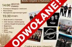 Dożynki Rydzewo 2026 odwołane. Co z występami Power Play, Jokera i Grupy Active