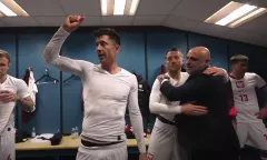 Euro 2024! Piłkarze w tym Lewandowski bawią się po awansie do hitów disco polo Akcent, Boys, Weekend. Zobaczcie nagranie!