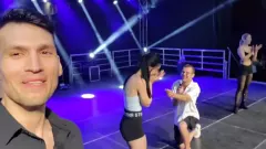 Fanka disco polo zaskoczona na scenie! Oświadczyny podczas koncertu zespołu Bayera poruszyły tłumy | VIDEO