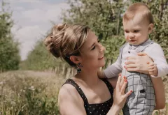 Faustyna Martyniuk pokazała synka po aferach męża. Internauci: „Cały Martyniuk"
