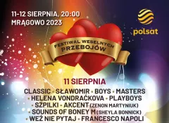 Festiwal Weselnych Przebojów 2023 - największa impreza disco polo w tym roku! Na żywo w Polsacie!
