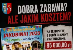 Wielka afera?! Gmina przesunęła 95 600 zł z rezerwy na jedno popołudnie z disco polo!