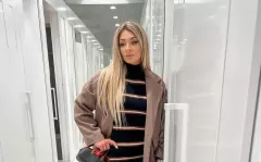 Gwiazda disco polo w zaskakującej, jesiennej stylizacji! Tak prezentuje się piękna Małgorzata Grabda poza domem! 