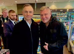 Gwiazdor disco polo Jerzy Szuj Jorrgus razem z prezydentem! Czy Prezydent Andrzej Duda lubi disco polo? 
