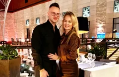 Jakub Urbański Playboys świętuje urodziny z piękną żoną Eweliną