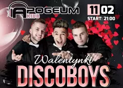 Już dziś walentynkowy koncert zespołu Discoboys w Klubie Apogeum