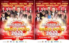 Już dziś WIELKIE Andrzejki w rytmie disco polo w Opolu i Nysie! Zobaczcie, kto wystąpi, gdzie kupić bilet, gdzie oglądać na żywo?