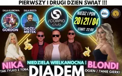 Klub Scorpio zaprasza na wielkanocne szaleństwo! Diadem, Blondi, Raider i taneczna noc pełna hitów

