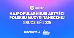 Kto jest najpopularniejszym artystą polskiej muzyki tanecznej na Spotify w grudniu 2025?