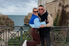 Kuba Urbański z Playboys z piękną żoną Eweliną! Zobaczcie zdjęcia prosto z Włoch!