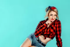 Kusząca sesja zdolnej wokalistki disco polo! Gwiazda podbija tymi kadrami internet! 
