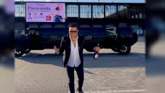 Limuzyna Hummer H2 Kordiana ma 11 metrów i 24-calowe koła. Wacław Cieślik pokazał nowy nabytek