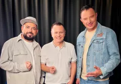 Long & Junior i Robert Klatt przyłapani razem. Ta fotka rozpętała plotki o wspólnej imprezie